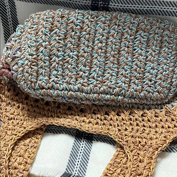 Orvis Woven Straw Purse - Picture 4 of 6